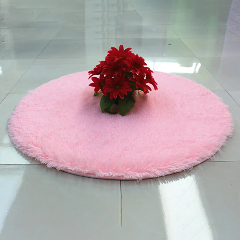 Washable soft fluffy decor luxury area carpet artifical faux fur rug carpet for bedroom living room home