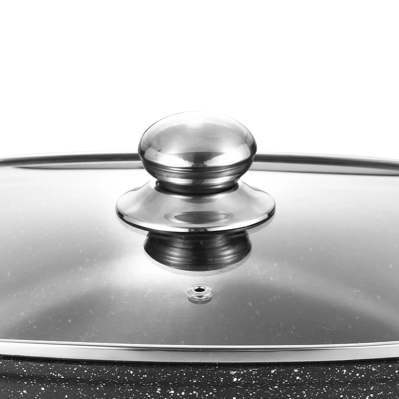 Factory 16 CM  Multi Function Kitchen Cooking Pots Cast Aluminum Frying Pan Saucepan