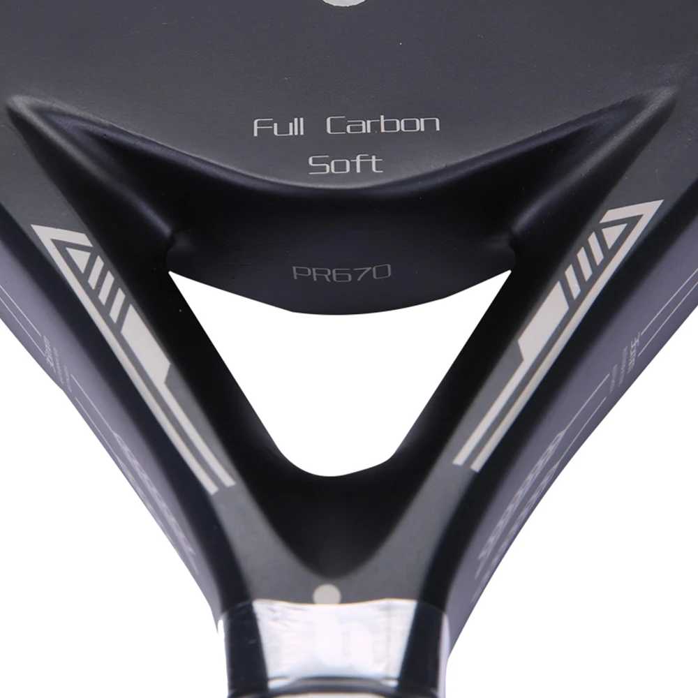 Carbon Fiber Face And EVA Memory Foam beach tennis paddle/padel racket