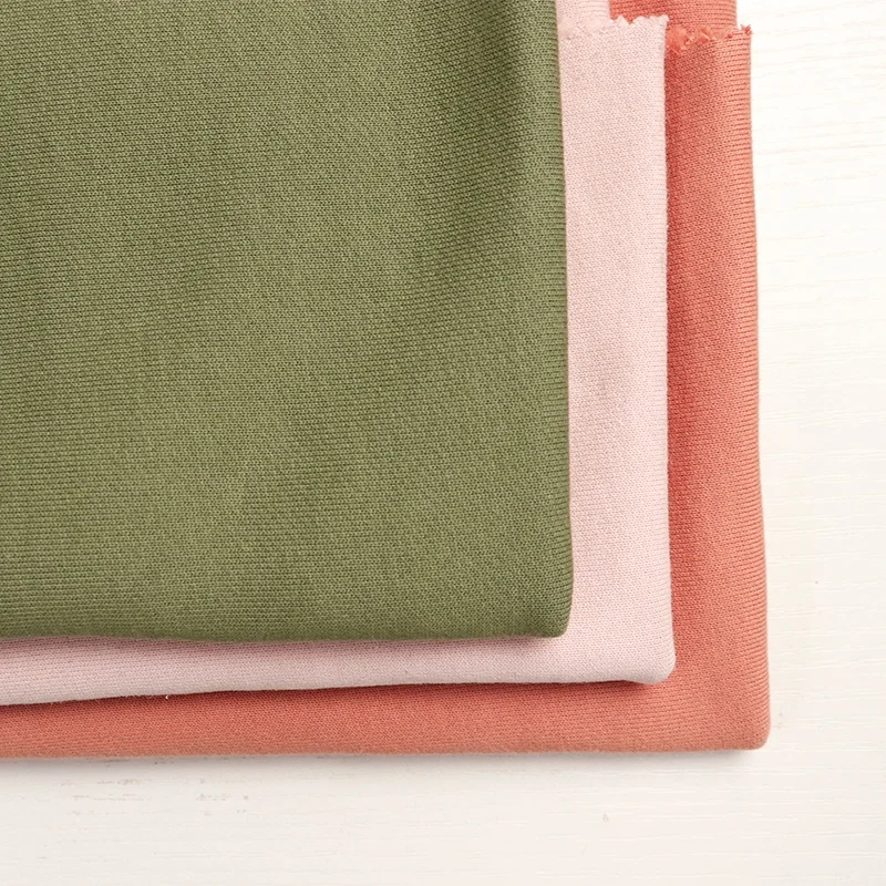 Wholesale 100 Cotton Fabric Polar Fleece Textile Fabric Brushed Knitted Combed Cotton Terry Fleece Fabric For Hoodies