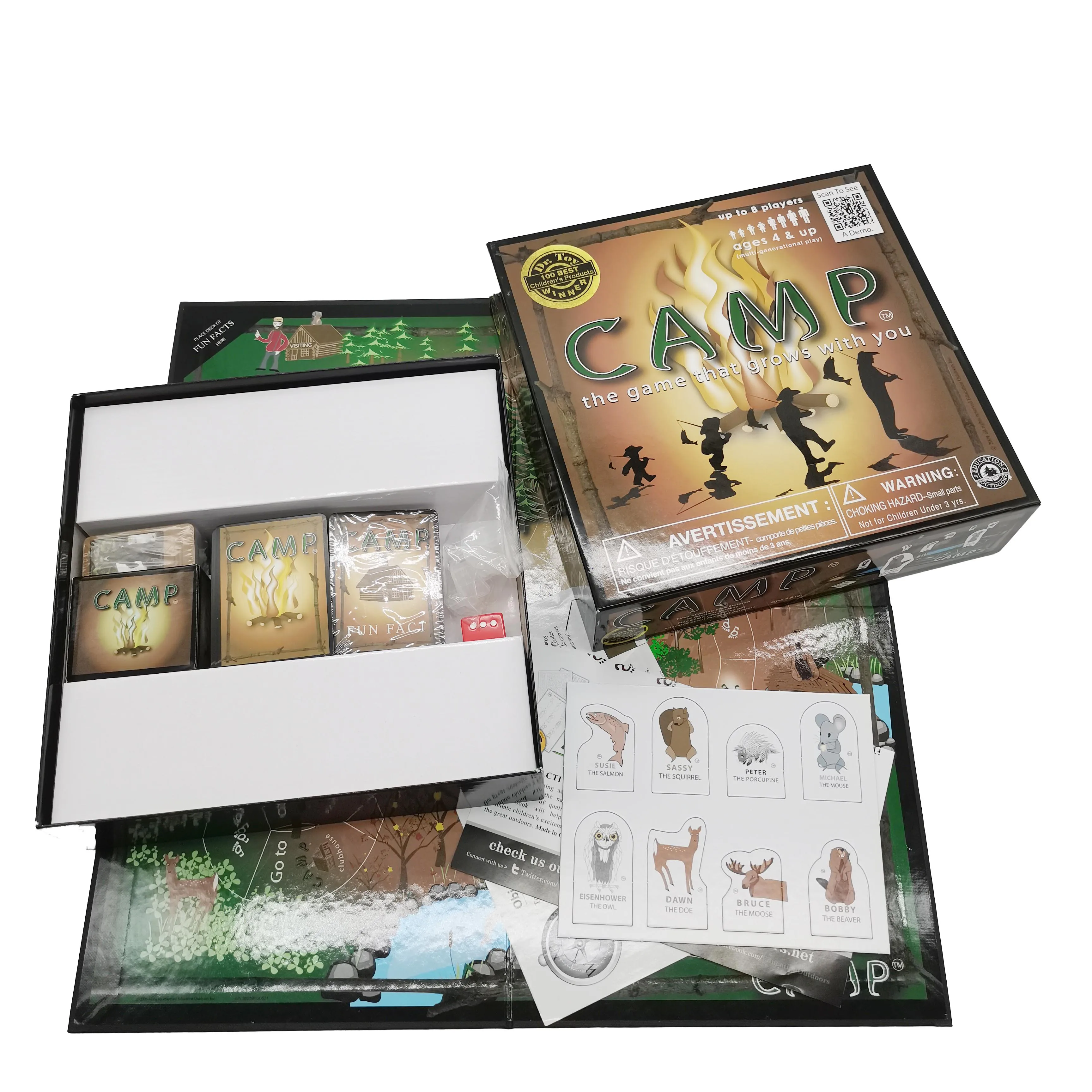 China Factory Custom Made Board Game Printing High Quality Board Games For Adults