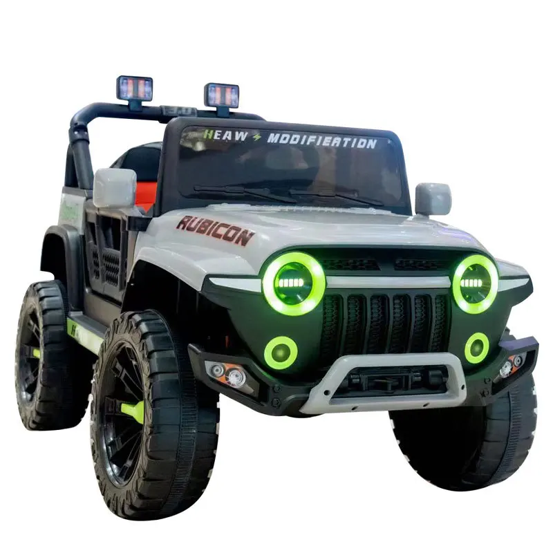 New Wrangler Electric Remote Control Toy Car Unisex Large Size Off-Road Vehicle Battery Power Children 5 7 Years Made Plastic