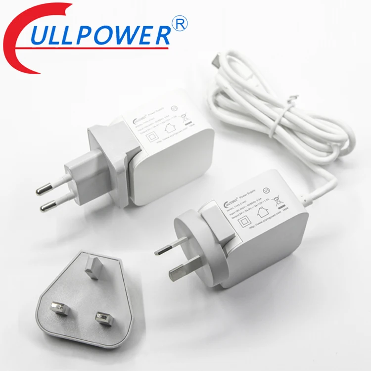  Зарядное устройство usb type-c 60 Вт адаптер питания pd3.0 с вилкой для Австралии США Великобритании и