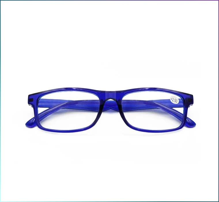 Wholesale price Reading Plastic PC Women Men Fashion Prescription Cheap Reader glasses frames