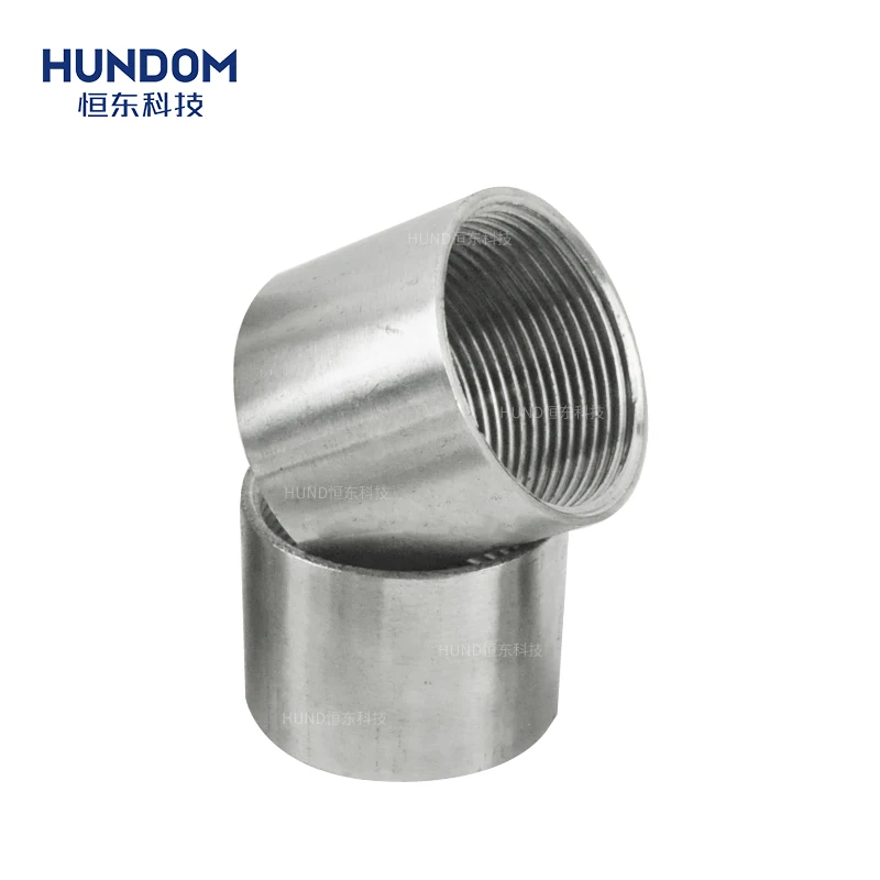 Stainless steel female thread  nipple Ferrule adapter coupling pipe fittings