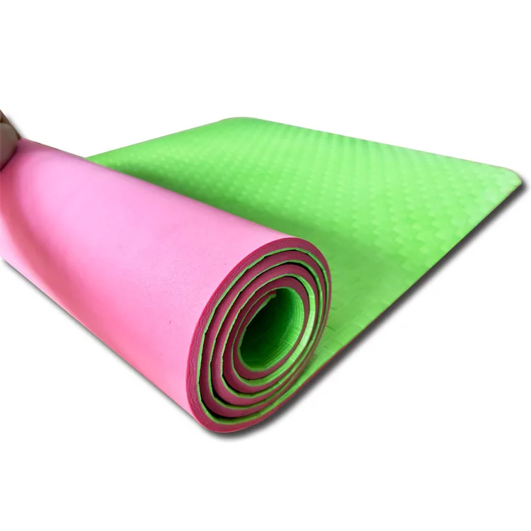 Non Slip Exercise Fitness Pad Travel Foldable yoga mat set eva  For Home Gym Sport Fitness Exercise high quality 10mm