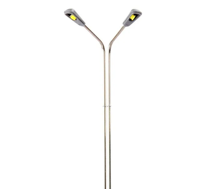 3V 12V 15CM Model Railway Train 1:75 HO Scale LED Hanging Lamp Outdoor Street Light