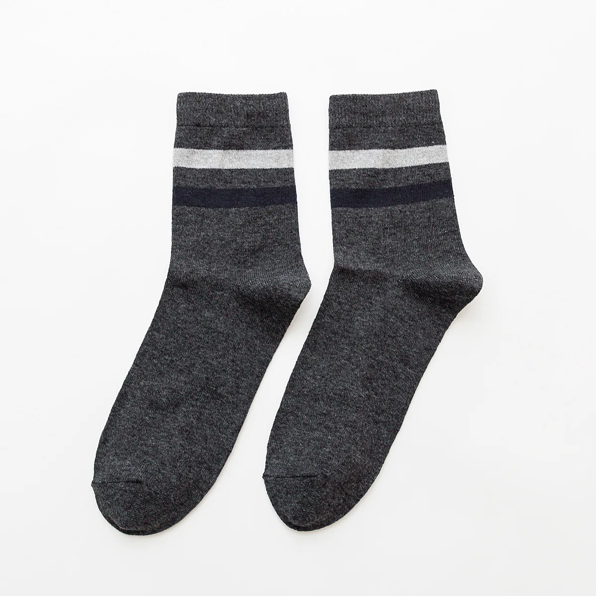 Cheap Factory Whole Sale Men Casual Work Everyday Cotton Socks