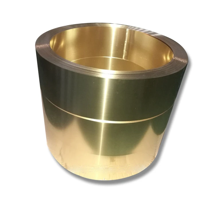 China brass factory copper zinc alloy CuZn38 brass coil instock