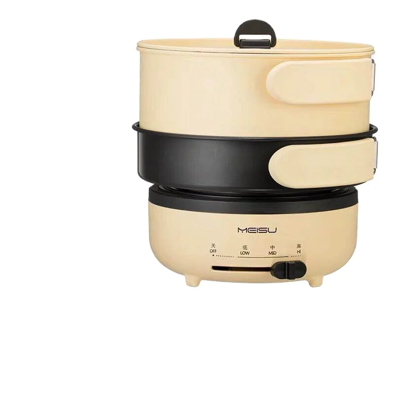 110 В/220 В 2019 л SUS304 модная полированная готовая кастрюля из пищевого полипропилена пластиковая электрическая дорожная плита, сделано в Китае с KC CE CB