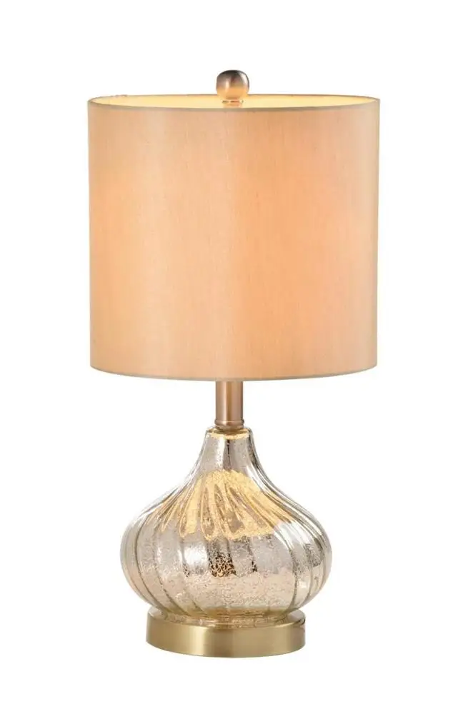 table lamp with glass base