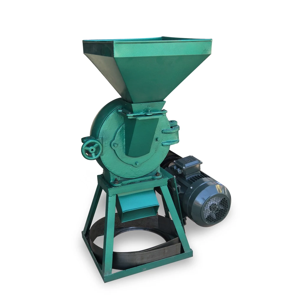 Grain Milling Machine Crushing Millet/Sorghum/Corn/Maize Machine Electric/Diesel Engine