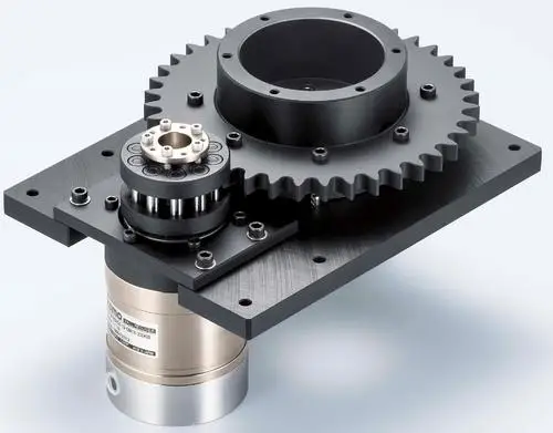 Высокоточный сервопривод полый поворотный стол планетарный редуктор полый поворотный платформа