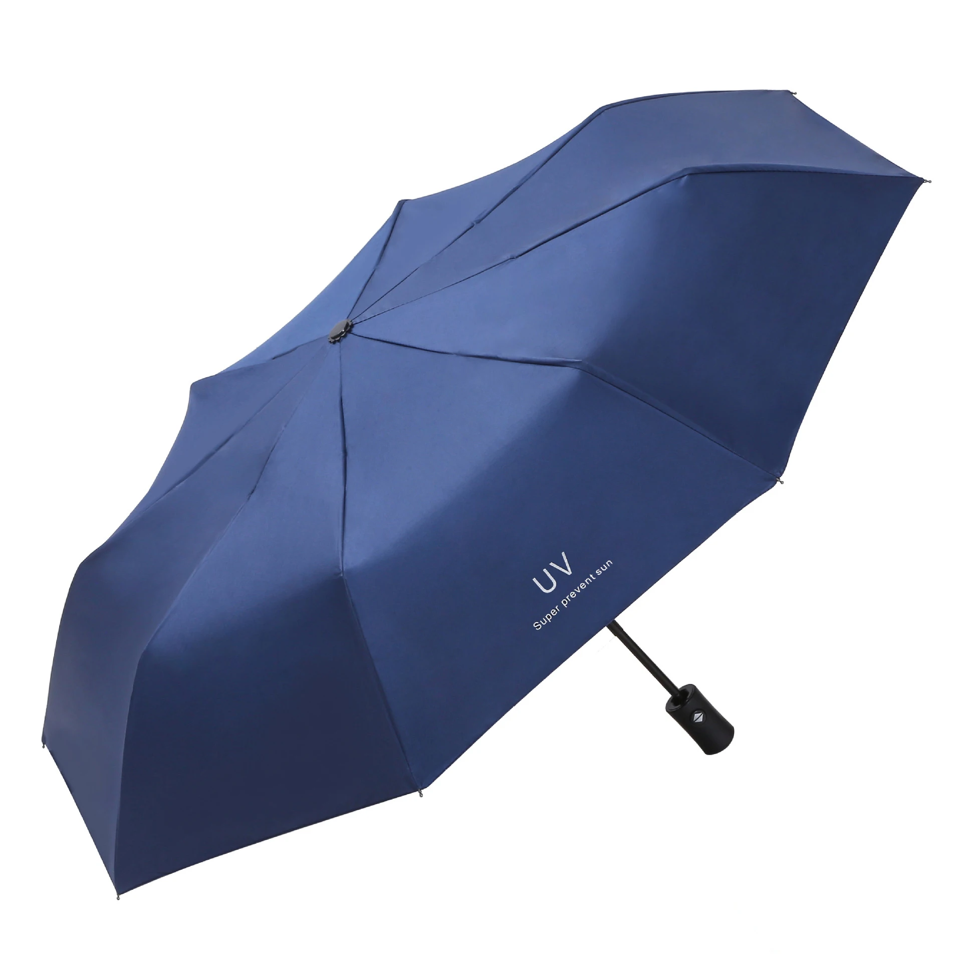 China Factory Cheap Price Custom Color And Logo Automatic Umbrella 3 Folding Umbrella