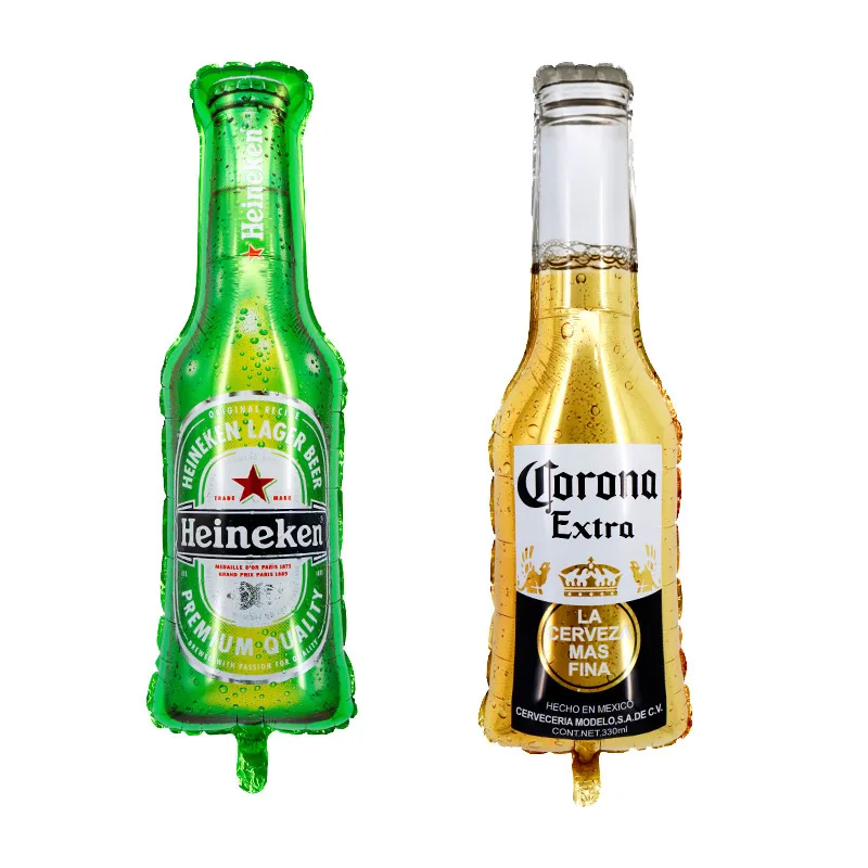 35*98 см Corona бутылки вина алюминиевые воздушные шары из фольги способный преодолевать Броды для взрослых праздника в честь Дня Рождения украшения