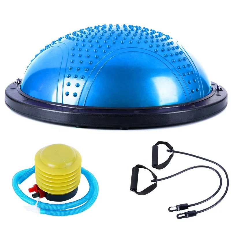 Wholesale Half-Balance Yoga Exercise Hemisphere Ball Bo-Su Ball with Air Pump