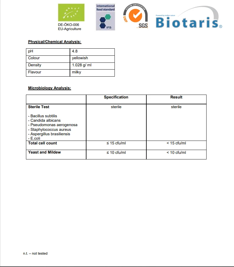 Bovine Colostrum liquid 20% IgG made in Germany  Bottle 125 ml
