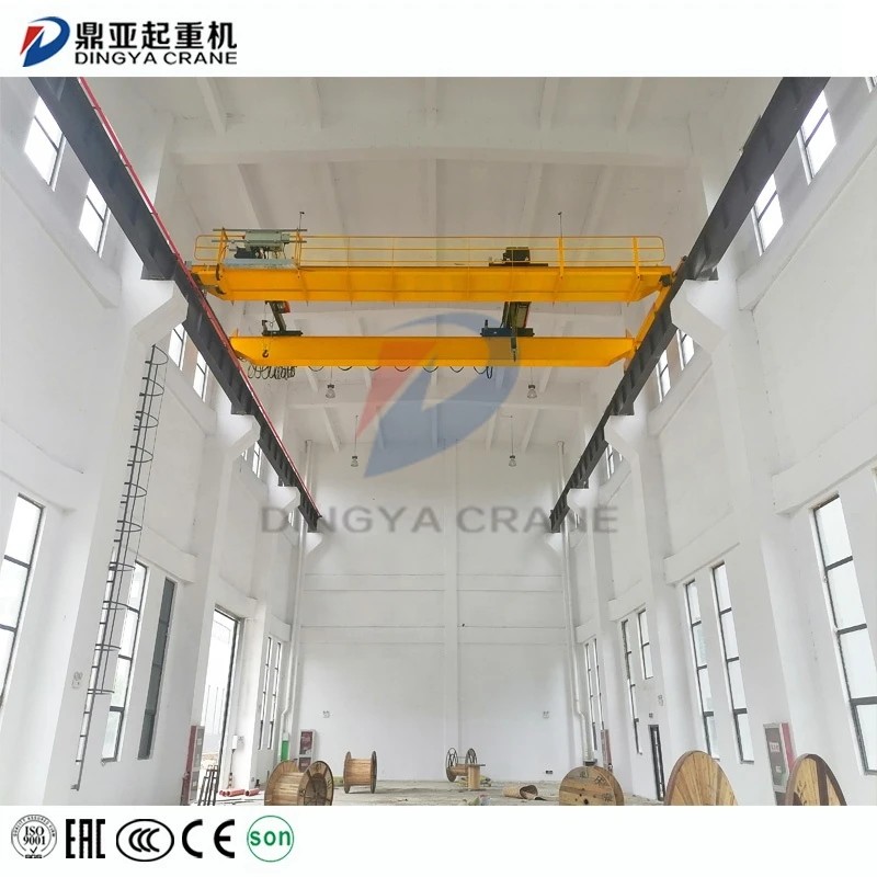 mini bridge crane 1000kg head end double girder eot crane 70t 20t indoor grab bucket Marble overhead crane for sale