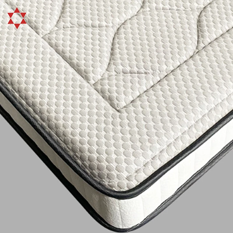 Factory Customization Hypo-allergenic Foldable 5-Zone Pocket Spring Memory Foam Queen or King Size Mattress for Bedroom or Hotel