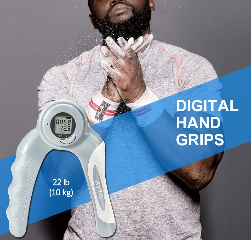 
Adjustable Hand Grip Increase Strength Spring Finger Pitch Digital Arm Exercise Wrist Forearm KYTO2323B 