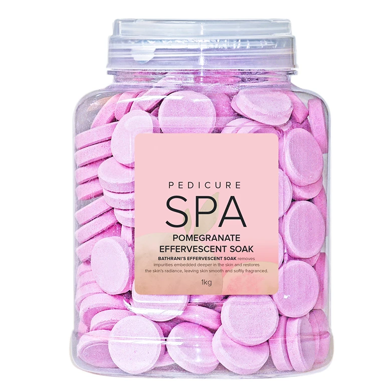 Wholesale Effervesent Tablets Foot Bath Soak Treatment For Pedicure SPA