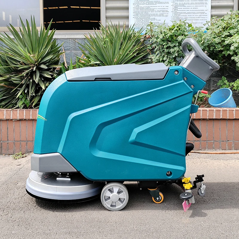 Cleaning Machine Small Electric Floor Scrubber  driving double scrubbing machine Compact Industrial Commercial Floor Scrubber