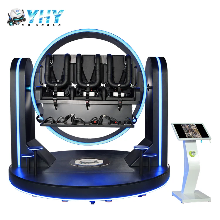 Shopping Mall YHY 9D Virtual Reality VR Games Cinema Machine Simulator Arcade 360 Rotation vr business