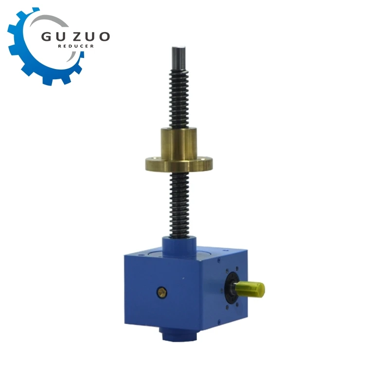 Hot Sale JWMB050 Maximal Load 49 KN Easy Operation General Ball Screw Worm Jack For Industry Heavy Load With Ratio 6:24