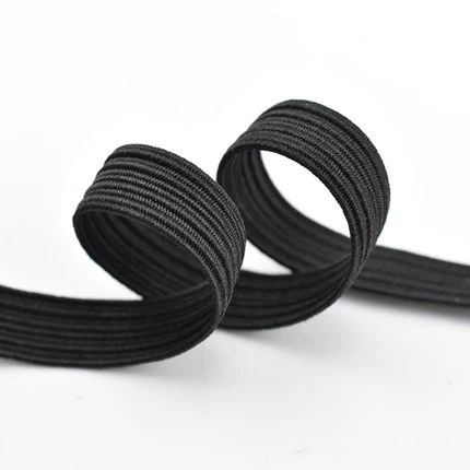 
ready to ship 7mm width Spool Elastic 110 yards one roll high quality Knit Elastic Band 3mm 5mm Knit Elastic Spool 