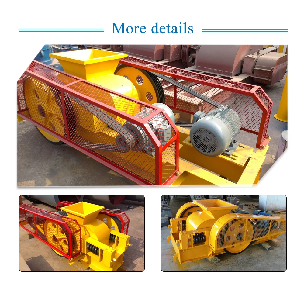 Small Glass Crusher Machine 2Pg Double Roll Crushers Price