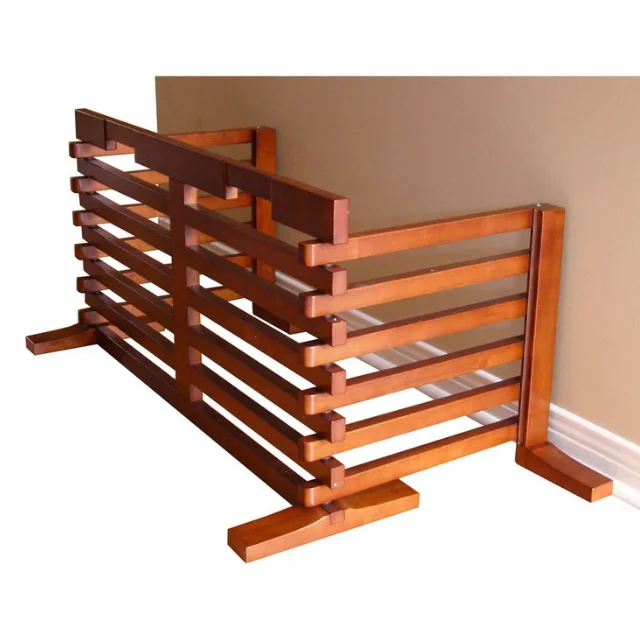 High Gate and Crate STN HWM Wooden Retractable Pet Gate Pet Gates Supplies Home Furniture Fast Delivery Made in Vietnam