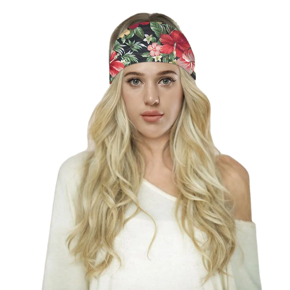 Headbands Girls Washing Face makeup headband Cross Workout Hair Head Band Wrap Knotted Bandanas Sport Yoga Headbands for Women