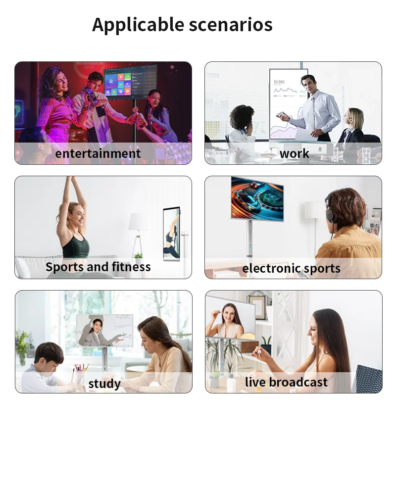 Портативный 21 5 Дюймов Портфель Дизайн Сенсорный Экран Smart TV чемодан планшетный монитор Android Система смарт-экран для кемпинга
