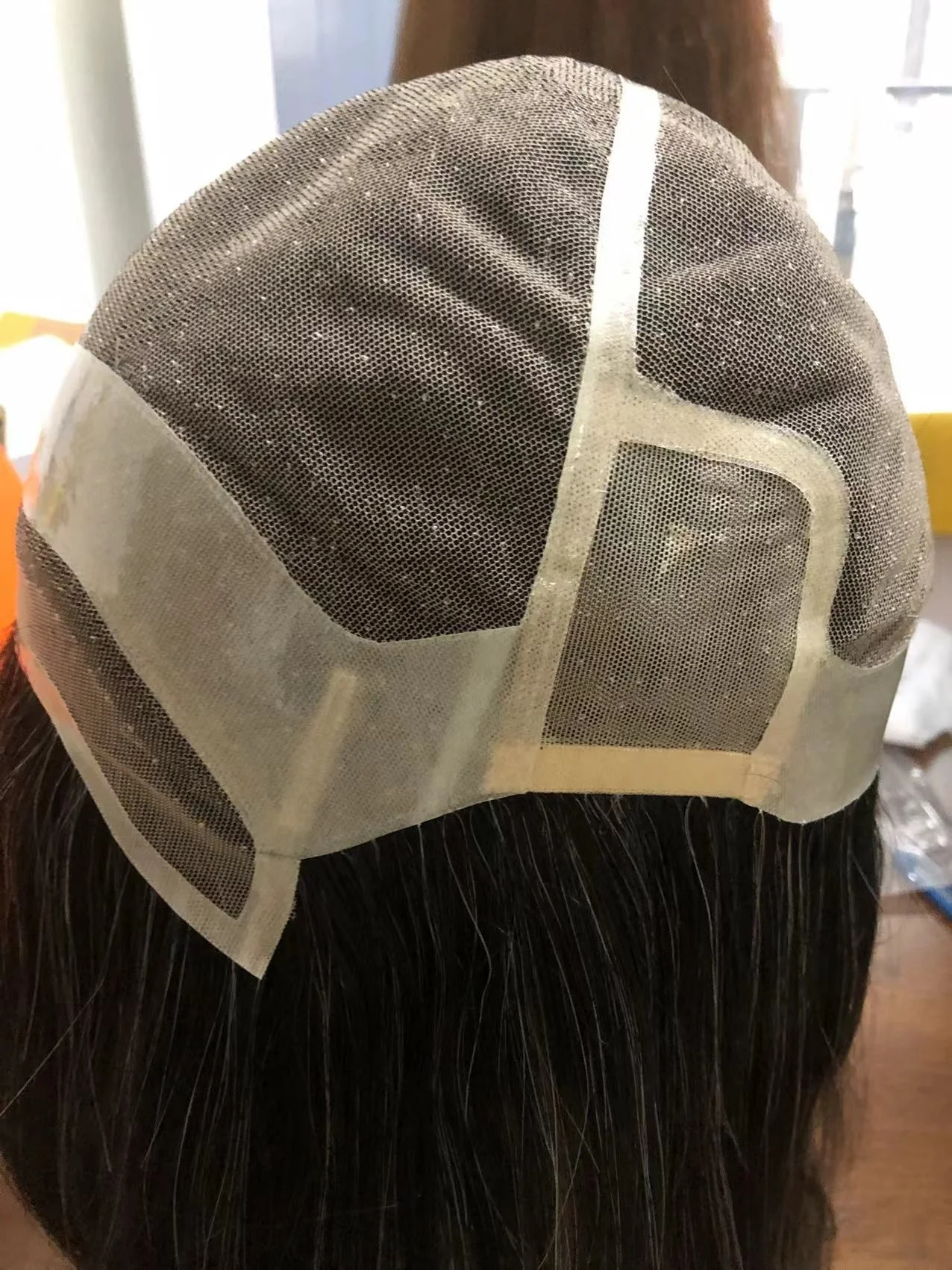 HQ Affordable Hair System Full Lace 100% Human Hair Men Wig Factory Wholesale Price lace front wigs human hair