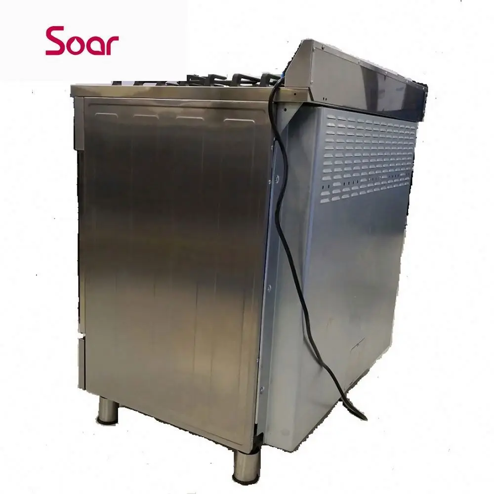 4 burner cooking range free standing 3 Burner gas oven and 1