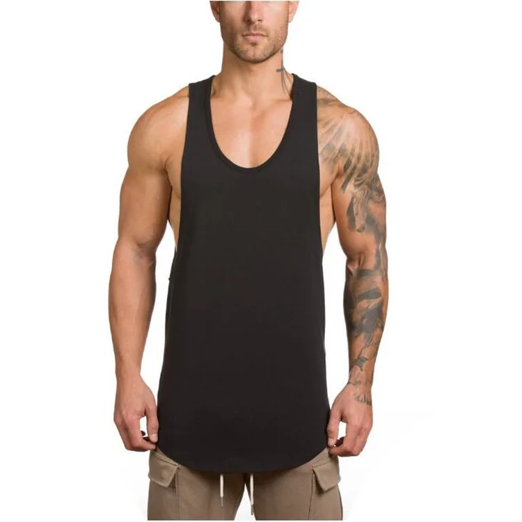 Wholesale Summer Soft Compression Fitness Sport Athletic Training Mens Tank Top