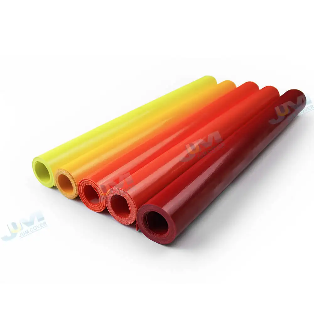 Waterproof 40oz heavy duty vinyl coated polyester PVC coated tarpaulin