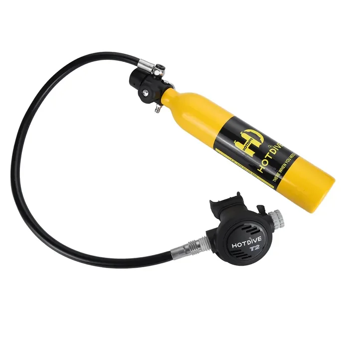 HOTDIVE T10-O портативный небольшой цилиндр для подводного плавания оборудование 0 5 л резервуар высокого давления