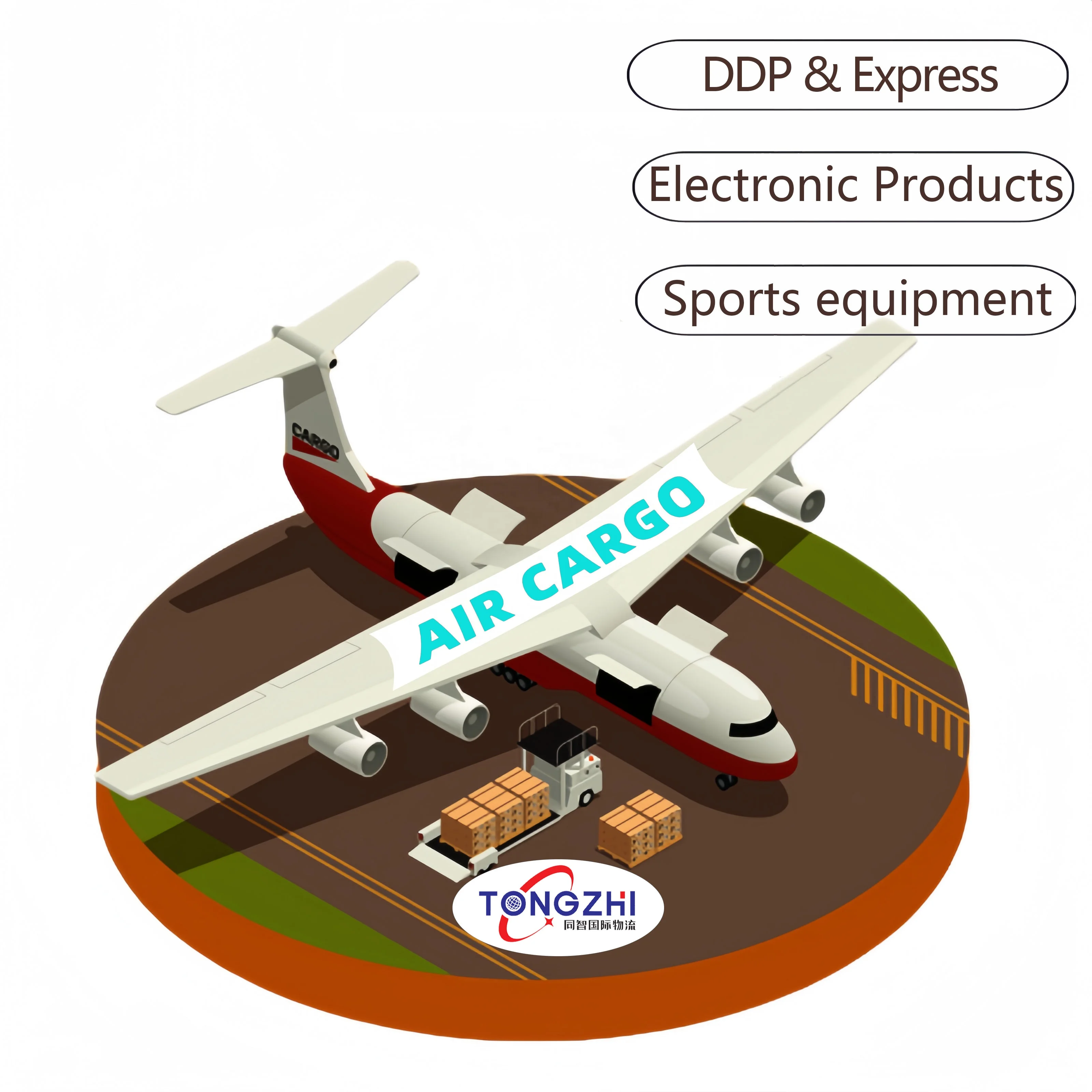 Sports equipment and Electronic Products Dropshipping by Air Freight Forwarder China To USA FBA Shipping Agent