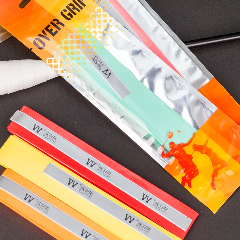 Colorful Factory Tennis Racket Grip Tapes Badminton Overgrip with OEM Support Tennis Accessories