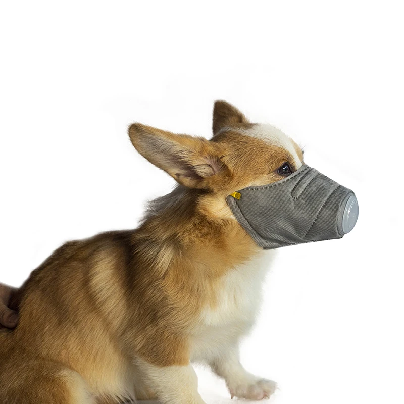 Pet Respiratory PM2.5 Filter Anti Dust Gas Pollution Muzzle Anti-fog Haze Pet Mask