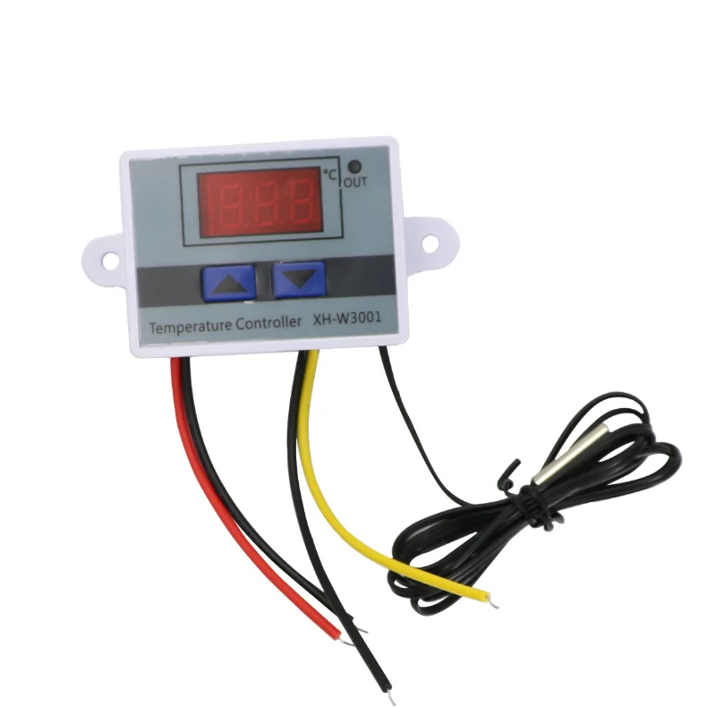 12V/24V/110V~220V Digital Temperature Controller Ntc Sensor Thermostat for for Incubator Cooling Heating