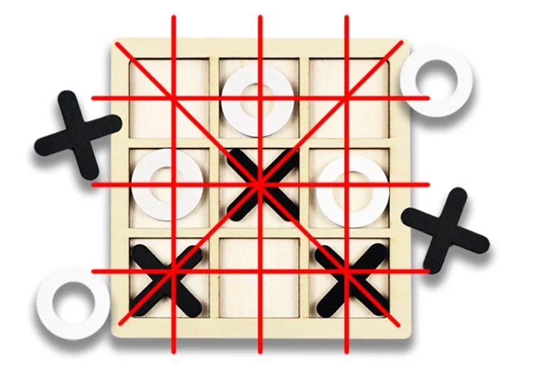CE CPC Tic Tac Toe Лидер продаж детская деревянная головоломка родитель-ребенок Интерактивная настольная игра игрушки для обучения и головоломки