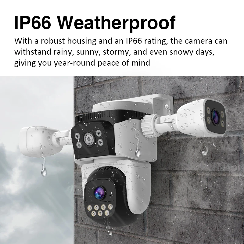 5G Sim Card Surveillance Camera 4G Lte SIM Card Full Color Night Vision Ip66 Water Resistance Auto Tracking PTZ  CCTV Camera