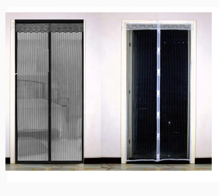 Summer Fly Screen Magnetic Mosquito Net Screen Door Curtain  Magnetic Stripe Curtain Size 120x240
