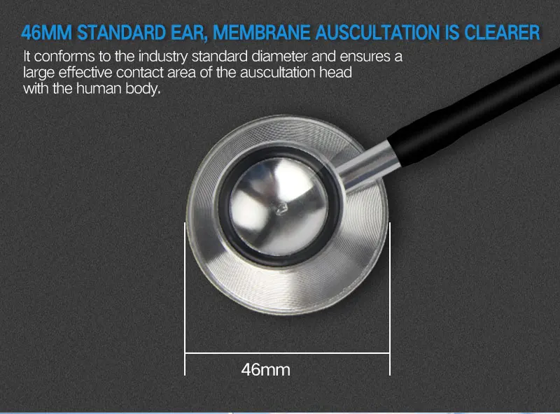 Оптовая продажа высококачественный медицинский стетоскоп из алюминиевого сплава многоцелевой профессиональный