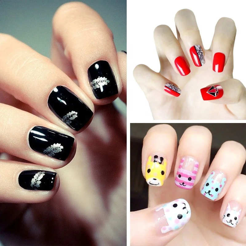 80 pcs/set Nail Color Painting Gel Kit Nail Art Paint Pull Line Drawing Flower Soak Off UV Nail Gel Polish