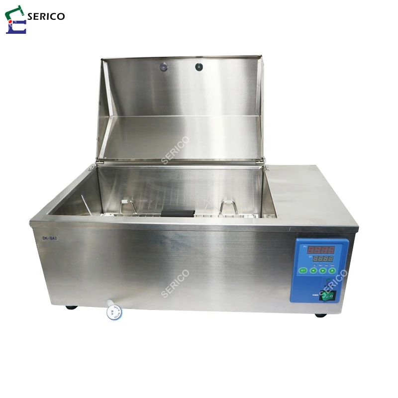 SERICO 30L Laboratory Stainless Steel Water Bath Thermostat Circulating Water Bath Model DK-8AD Water Tank