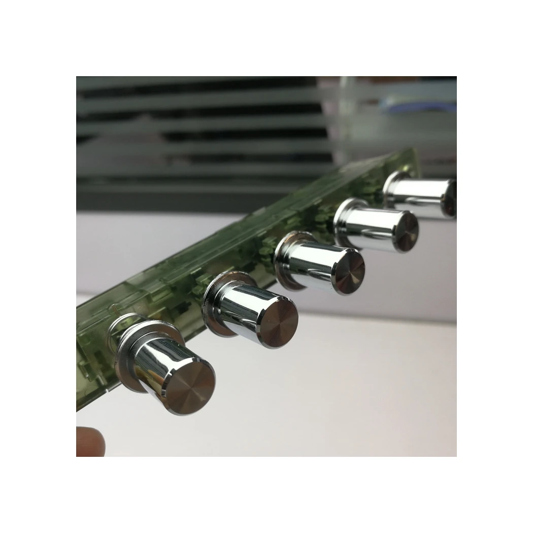 New high-end listing stainless steel push button switch for kitchen hood/rang hood