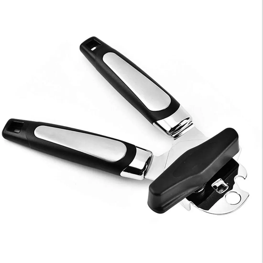 Brabantia Tasty 3-In-1 Can Opener Plus W/ Knife Sharpener Bottle - D Jar